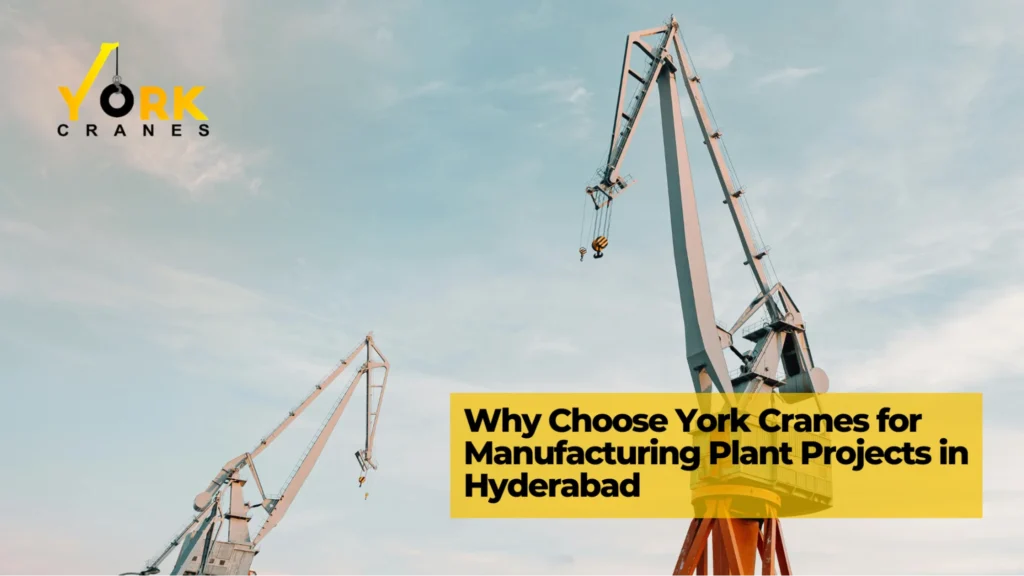 Crane rental for factories in Hyderabad supporting manufacturing plant projects with safe heavy lifting and experienced operators.