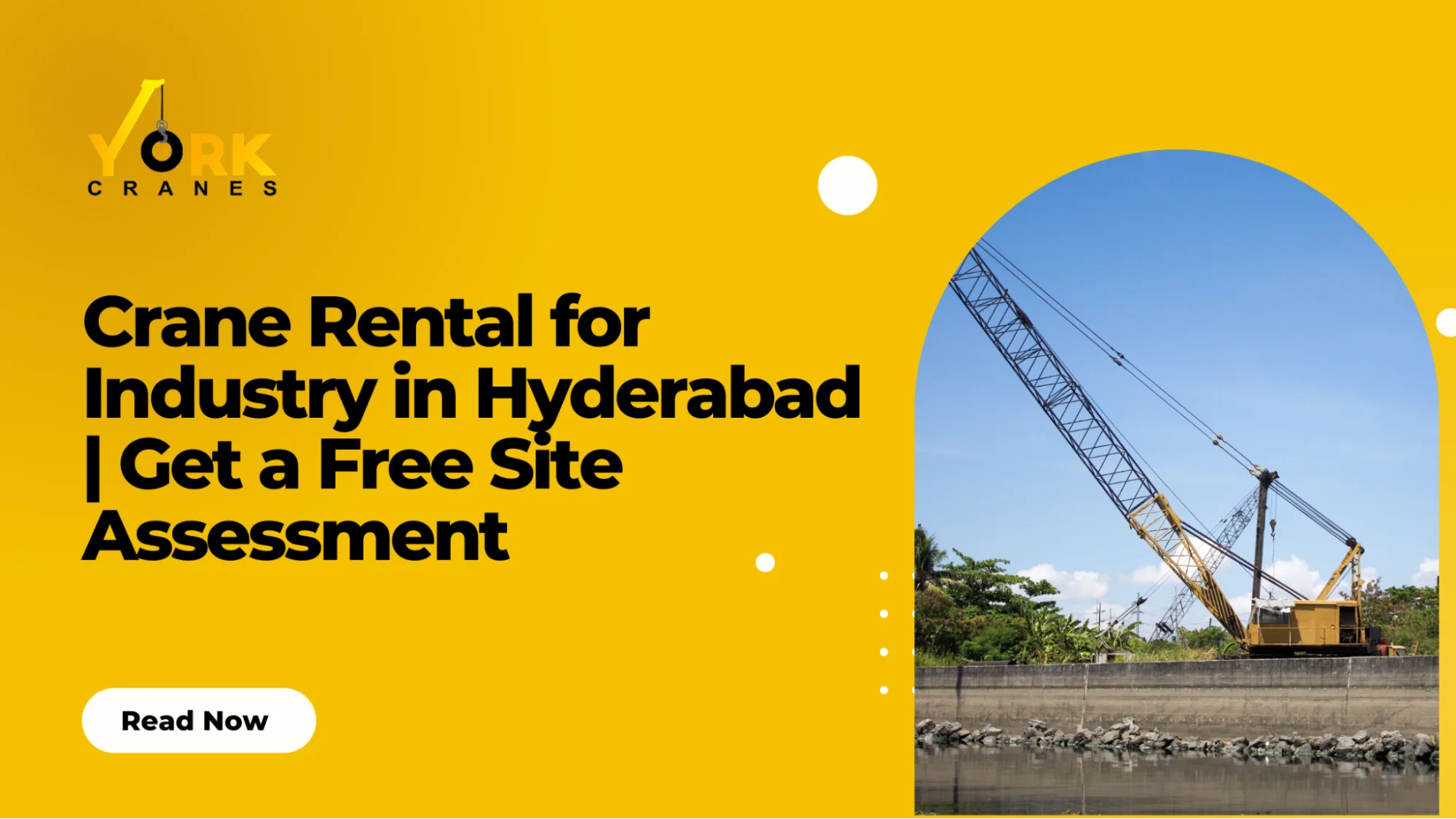 Mobile crane lifting industrial equipment at a pharmaceutical manufacturing facility in Hyderabad for a crane rental project.