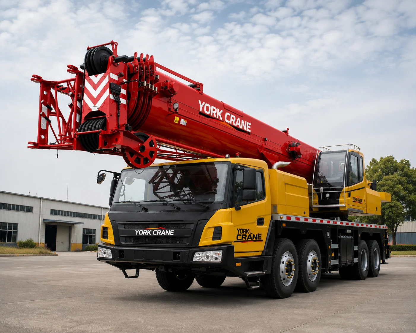 A 120 ton crane rental supports heavy lifting operations for construction, industrial, and infrastructure projects across India.