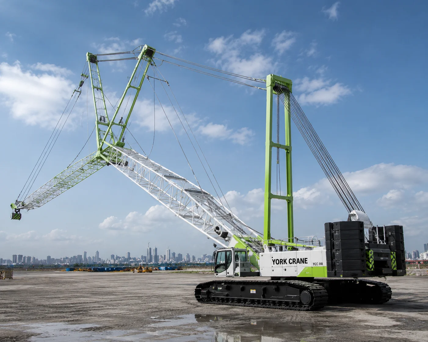 Our 260 ton crawler crane rental process includes lift planning, equipment mobilization, and dedicated support throughout your project in India.