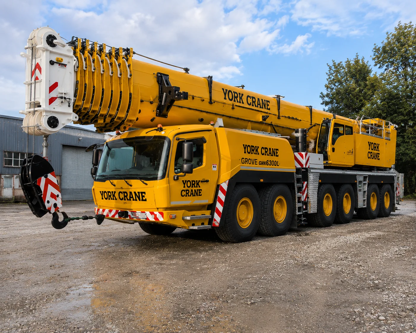 A 300 ton crane rental provides dependable lifting support for large construction, industrial, and infrastructure projects across India.