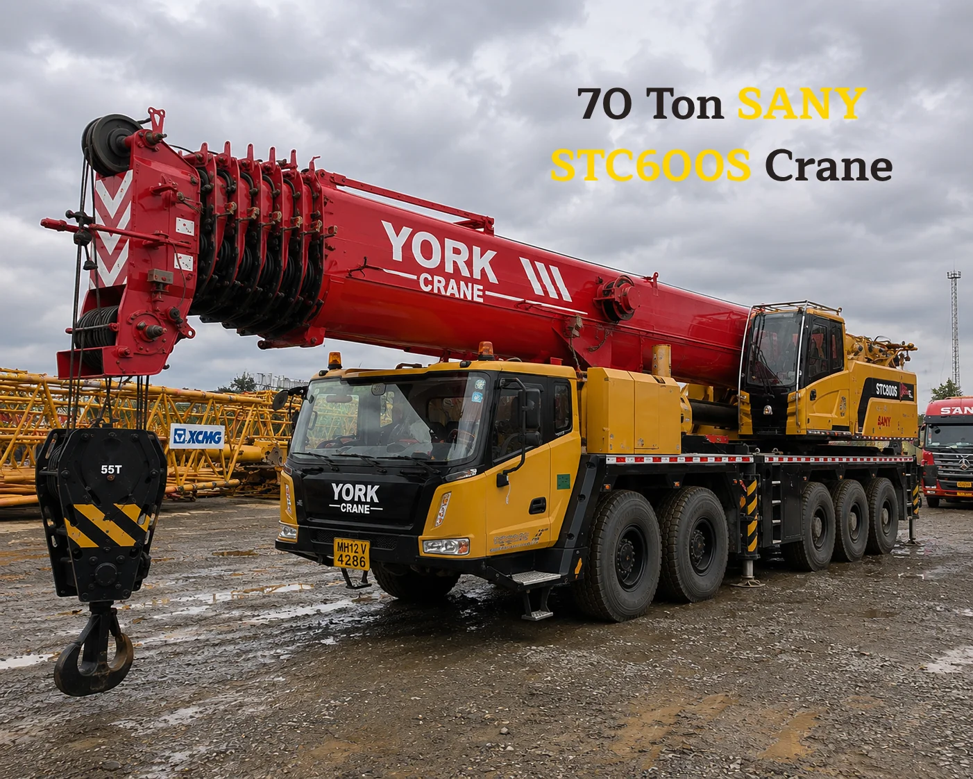 70 Ton SANY STC600S Crane in India