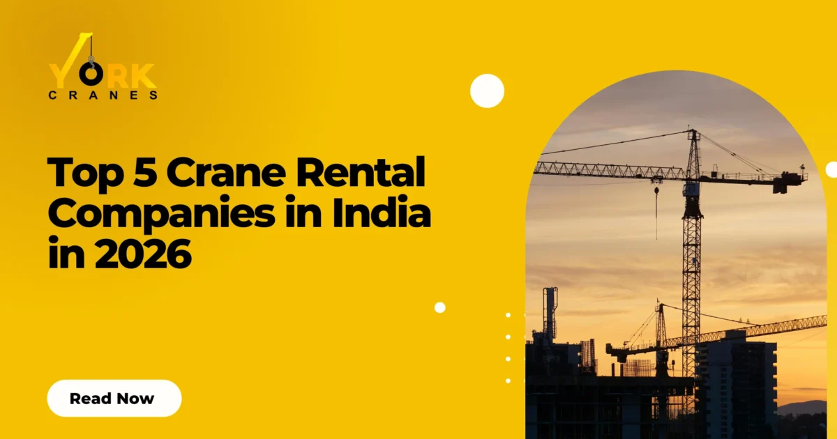 best 5 Crane Rental Companies in India