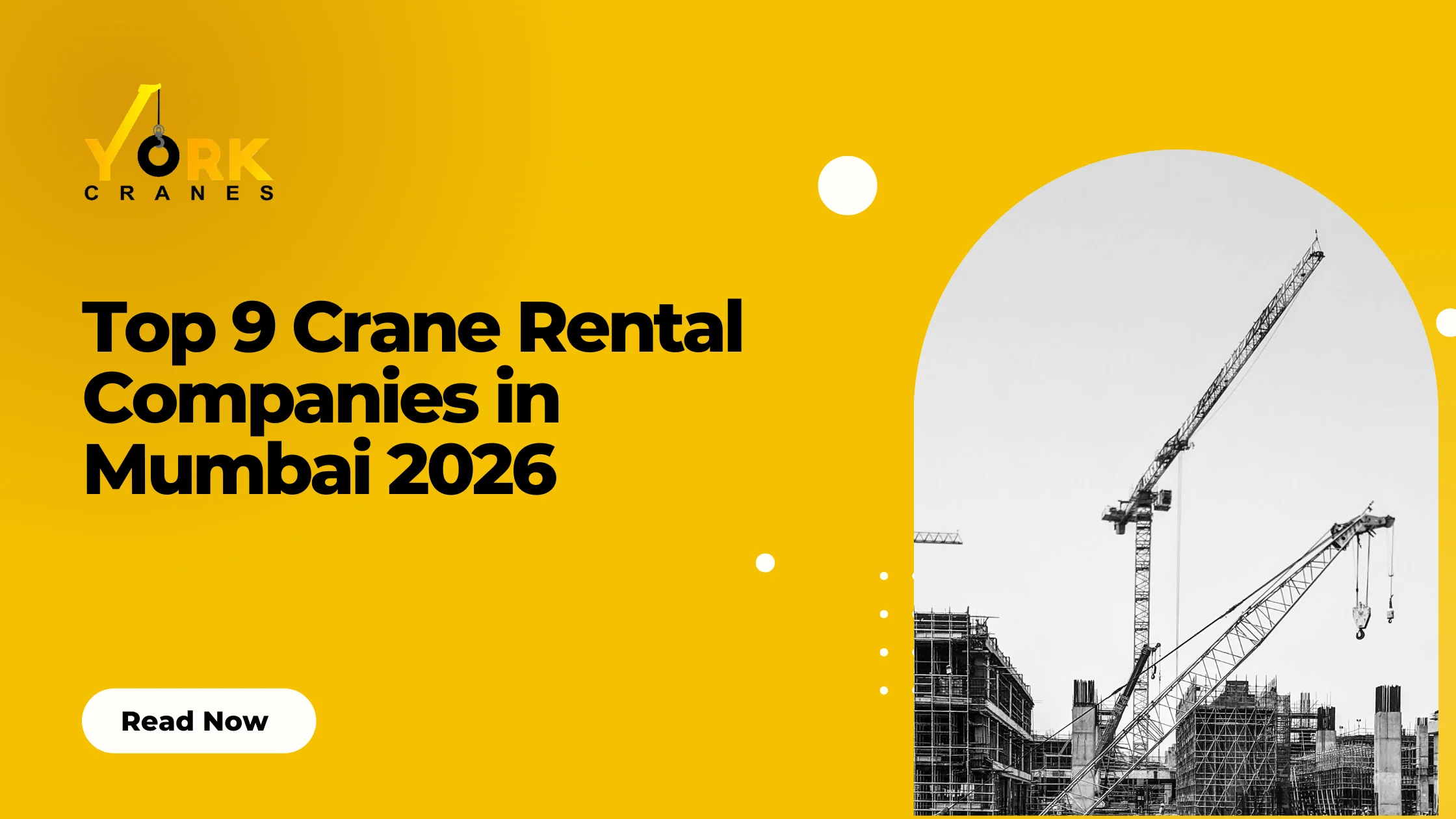 Top crane rental companies in Mumbai in 2026 offer different crane types and lifting services for construction and industrial projects.
