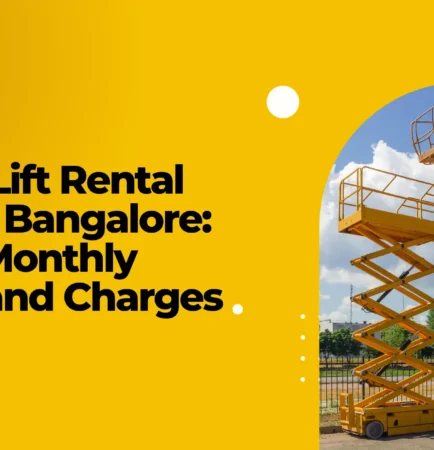 Boom lift rental cost in Bangalore depends on lift type, daily or monthly rental duration, working hours, operator fees, and transportation charges.