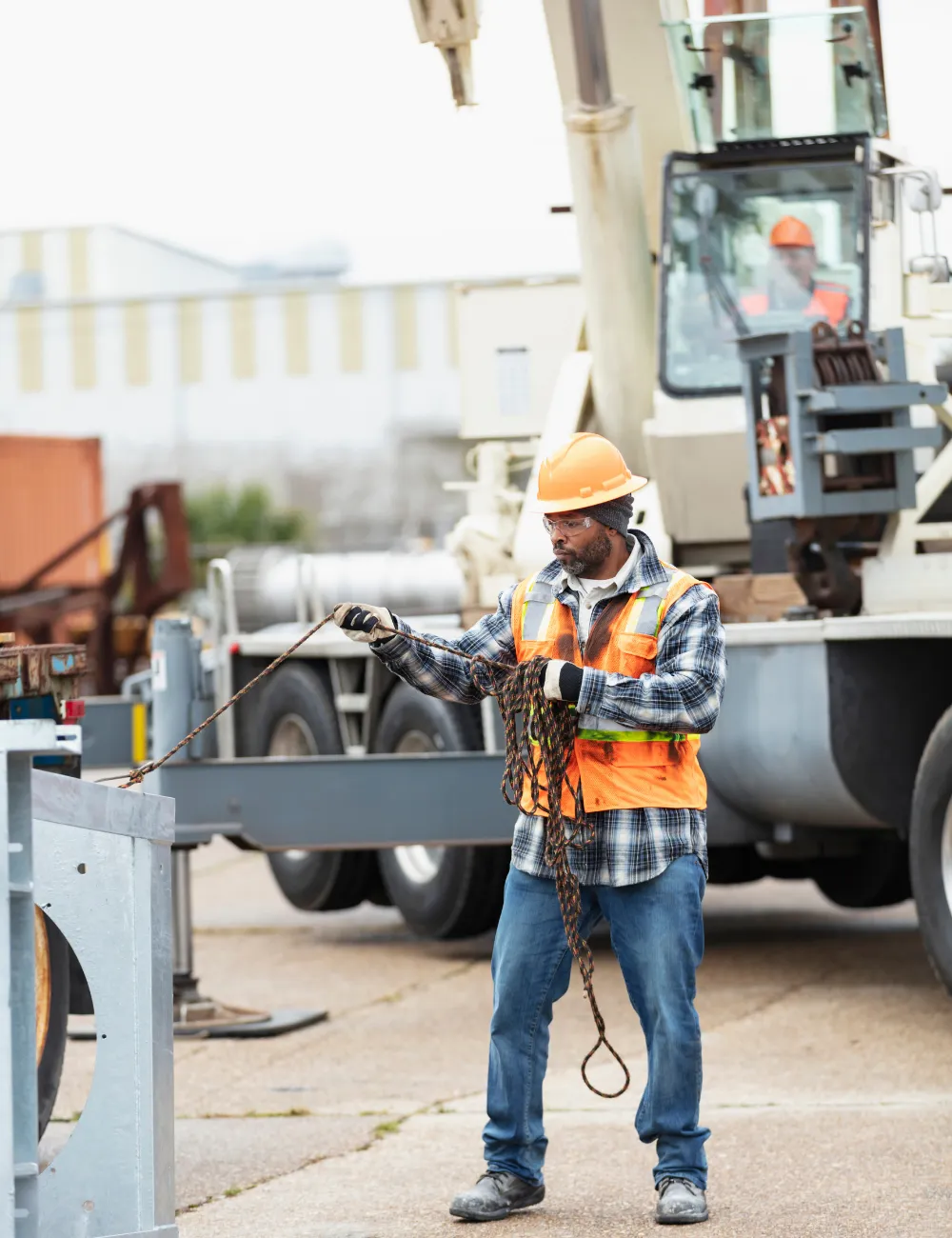 Crane Rental with Operator in Ahmedabad